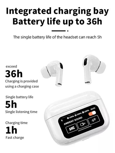 Fone Bluetooth Tela Lcd